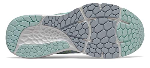 New Balance Women's Fresh Foam 880v10, Grey/Blue, 5 Wide