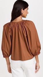 STAUD Women's New Dill Top, Tan, S