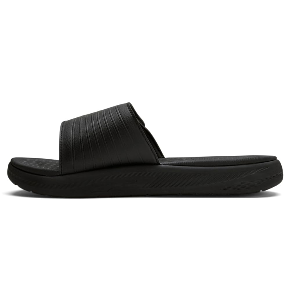 PUMA Softride Slide V Black White 12 D (M)