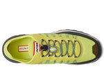 Hunter Travel Trainer Sneakers for Women - Nylon and Mesh Upper and Regular Fit with Lace-Up Closure Zesty Yellow/Shaded White/Black 9 M