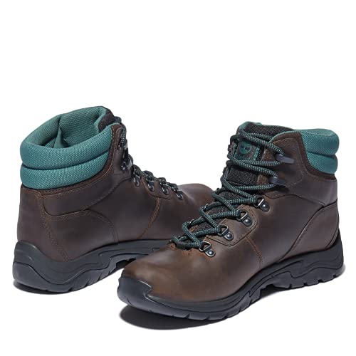 Timberland Womens Mt. Maddsen Leather Outdoor Hiking Boots Brown 10 Medium (B,M)
