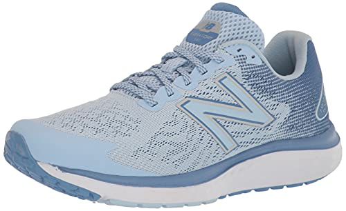 New Balance Women's Fresh Foam 680 V7 Running Shoe, Uv Glo/Star Glo/Lemon Haze, 8.5