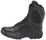 Bates Men's Shock 8" Side Zip Military and Tactical Boot, Black, 6 Medium