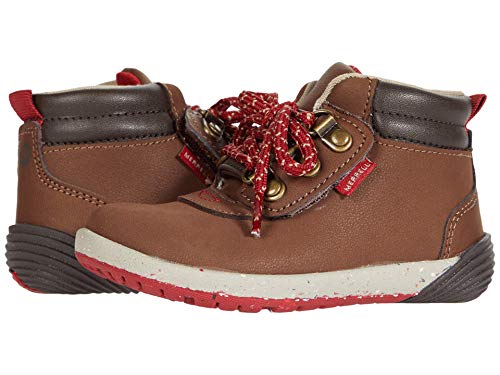 Merrell Bare Steps Boot 2.0, Brown, 7.5 Wide US Unisex Little_Kid