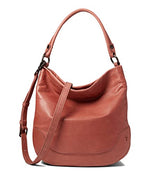 Frye Melissa Hobo Pink Taupe One Size