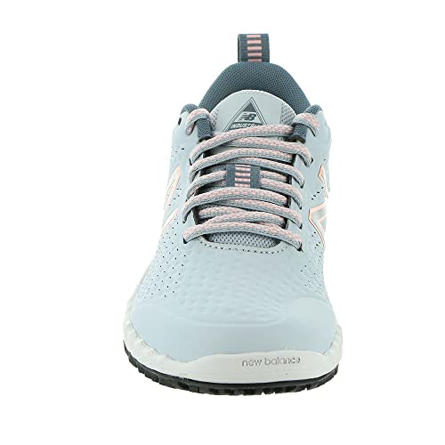 New Balance womens 806 V1 Industrial Shoe, Light Cyclone/Ocean Grey/Arctic Fox, 9 US