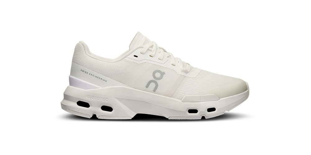 On Women's Cloudpulse Sneakers, Undyed | Frost, White, 8.5 Medium US