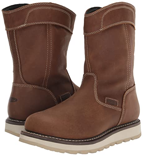 KEEN Utility Men's Work Boots, Belgian/Off White, 10