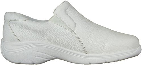 Nurse Mates Women's Dove Oxford, White, 7 M US