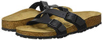 Birkenstock Women's Yao Balance BF Black 37 Sandal, Noir, 6