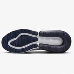 Nike Air Max 270 Big Kids' Shoes (943345-116, White/Dark Obsidian/Fuchsia Dream) Size 6