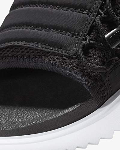 Nike Women's Asuna Slides Cw9707, Black/Anthracite-white, 10