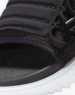 Nike Women's Asuna Slides Cw9707, Black/Anthracite-white, 10