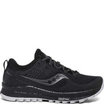 Saucony Women's Xodus 10 Walking Shoe, Black, 6.5 M US