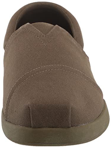 TOMS Men's ALP FWD Loafer Flat, Dark Olive, 8
