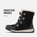 Sorel Boy's Snow Boot, Black, 10 us Little Kid
