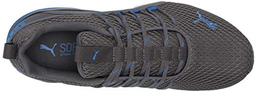 PUMA Mens Axelion Cross Trainer, CASTLEROCK-Palace Blue, 7.5