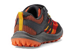 Merrell Nova 3 Sneaker, Black/Orange, 12 US Unisex Big Kid