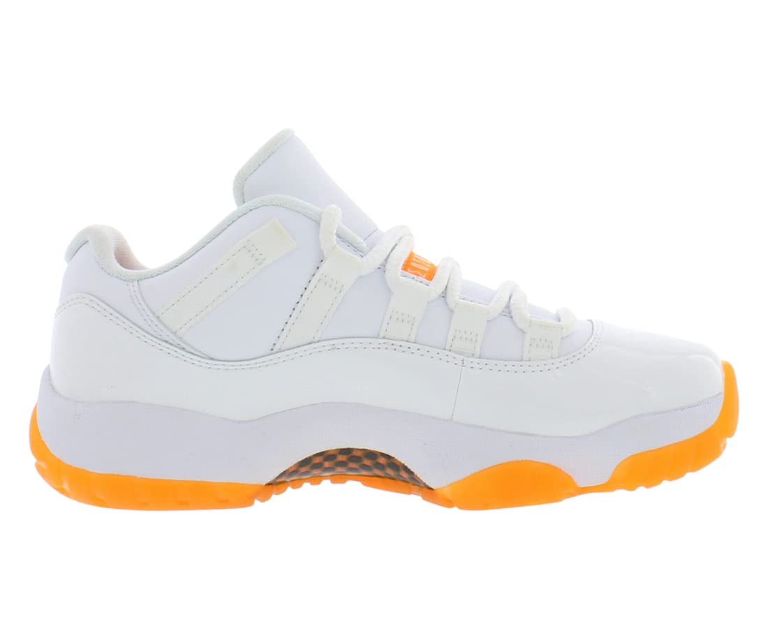 Nike Women's Air Jordan 11 Low WMNS Bright Citrus, White/Bright Citrus, 10W