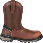 ROCKY Men's Rams Horn Waterproof Work Boot Composite Toe - Rkk0258
