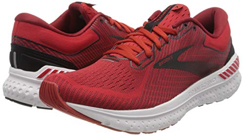 Brooks Men's Modern Running Shoe, Dahlia Orange Black, 8.5