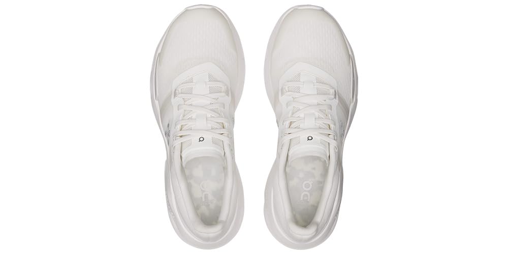 On Women's Cloudpulse Sneakers, Undyed | Frost, White, 8.5 Medium US