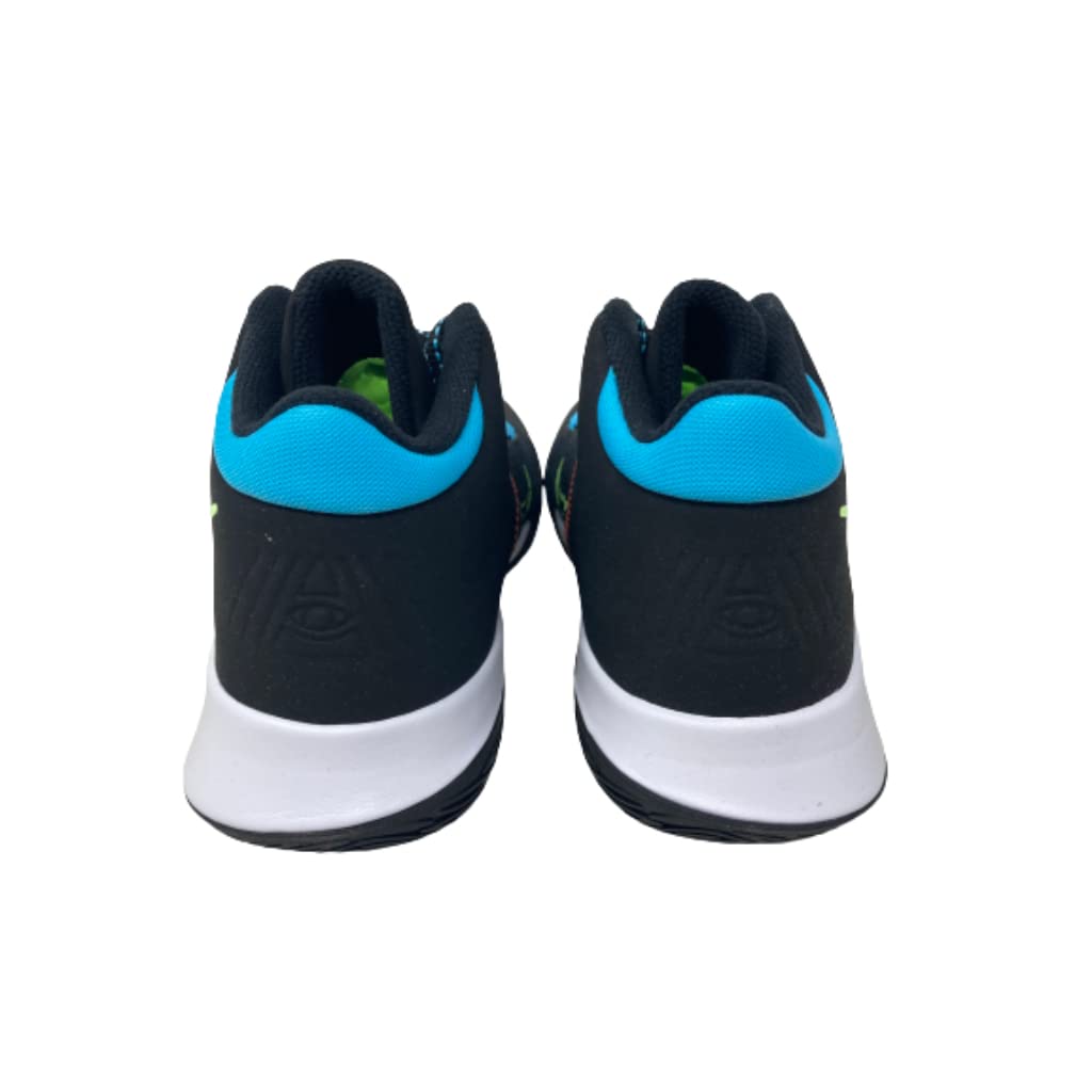 Nike Big Kids Kyrie Flytrap 4, Black/Lime Glow-Lagoon Pulse, 5.5 Big Kid