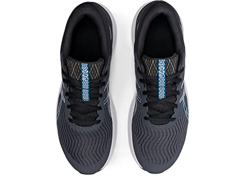 ASICS Men's Patriot 12 Running Shoes, 13, Carrier Grey/DEEP SEA Teal