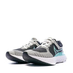 Nike Women's React Infinity Run Flyknit 2 Running Shoe, White/Aurora Green-Black, 7 M US