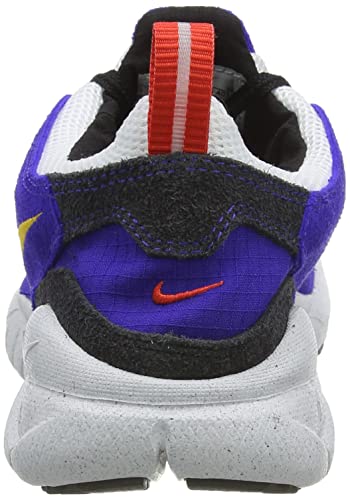 NIKE Men's Race Running Shoe, Concord Taxi Habanero Red White, 9