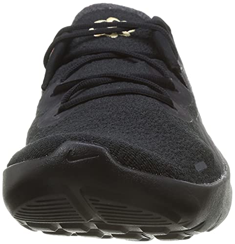 Nike Men's Flex 2021 Running Shoe (9.5, Black/Light Photo Blue/Melon Tint, Numeric_9_Point_5)