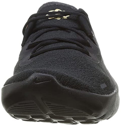 Nike Men's Flex 2021 Running Shoe (9.5, Black/Light Photo Blue/Melon Tint, Numeric_9_Point_5)