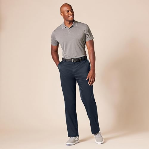 Amazon Essentials Men's Classic-Fit Stretch Golf Pant (Available in Big & Tall), Navy, 36W x 30L