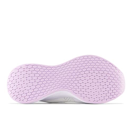 New Balance Women's Fresh Foam Roav V1 Running Shoe, White/Winter Fog/Thistle, 8.5 Wide