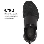 Sorel Women's Kinetic Impact Strap Sneaker - Black, Black - Size 9