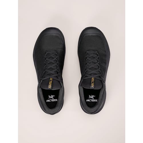 Arc'teryx Aerios GTX Shoe Women's | Fast and Light Gore-Tex Hiking Shoe | Black/Black, 8