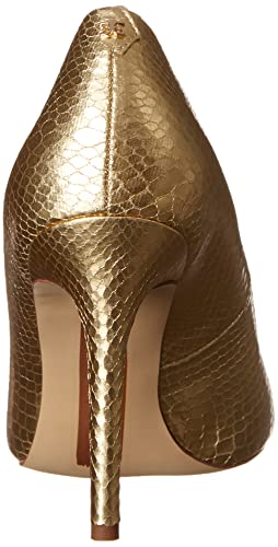 Sam Edelman Hazel - Sandals for Women - Synthetic Insole - Leather Outsole - Low-cut Vamp - High Stiletto Heel Gold 7 W
