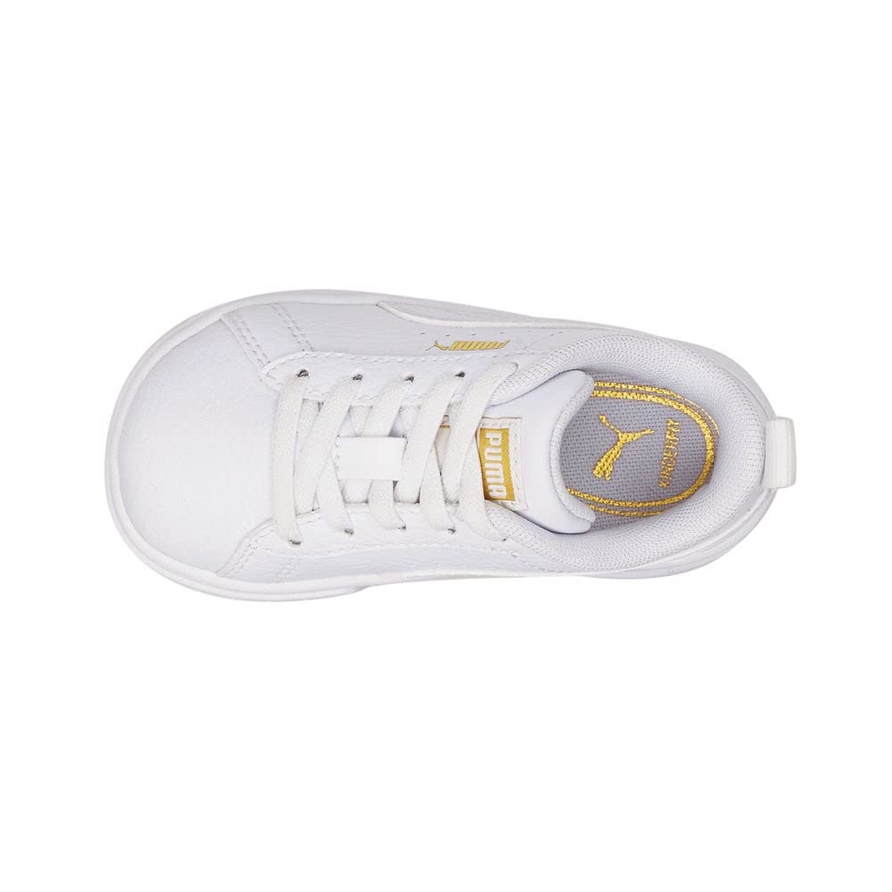 PUMA Mayze LTH AC (Toddler) Puma White/Puma Team Gold 9 Toddler M