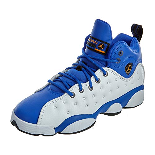 Jordan 820273-400: Kids Jumpman Team II Hyper Royal/White BG Basketball Sneakers (6 M US Big Kid)
