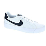 Nike Women's Low-Top Sneakers, White Black, 7