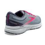 Brooks Women's Trace Neutral Running Shoe - Grey/Nightshadow/Raspberry - 9.5