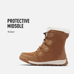 Sorel Boy's Snow Boot, Brown Elk, 1 us Little Kid