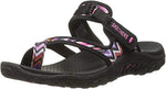 Skechers Women's Reggae-Zig Swag Flip-Flop, Black, 9.5 M US