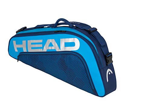 HEAD Tour Team 3R Pro Tennis Racquet Bag 3 Racket Tennis Equipment Duffle Bag - Navy/Blue, One Size