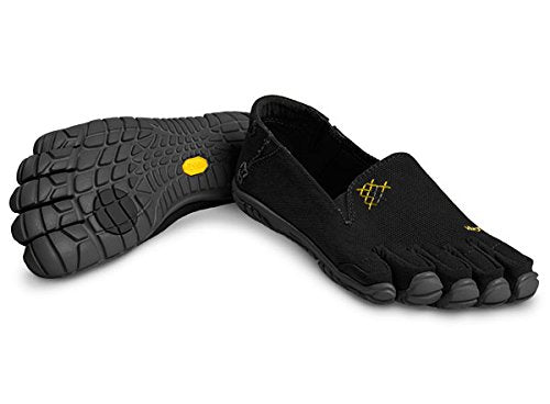 Vibram FiveFingers Women's CVT-Hemp Barefoot Shoes Black 37 & Pemium Toesock Bundle