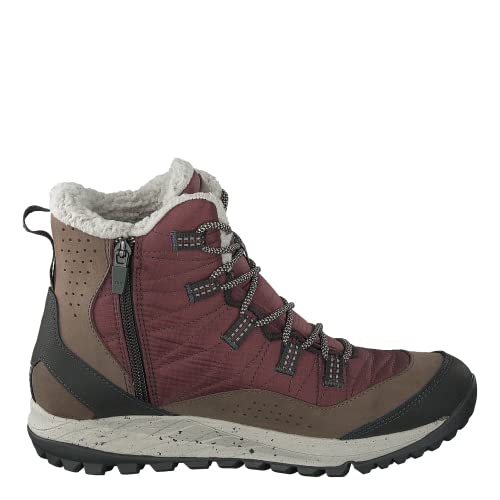 Merrell Women's Winter Boots Hiking, Marron, 6.5