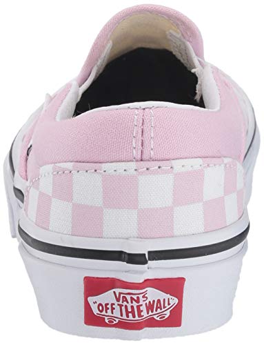 Vans Girl's Stockings, Purple and Snow White Checkerboard Design, 1 UK Narrow