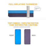 KingCamp Self-Inflating Foam Camping Mat Damp-Proof Lightweight Sleeping Pad Durable 78”x30” Single Bed for Outdoor Indoor Camping Backpacking Hiking 4 Inches R 6.0