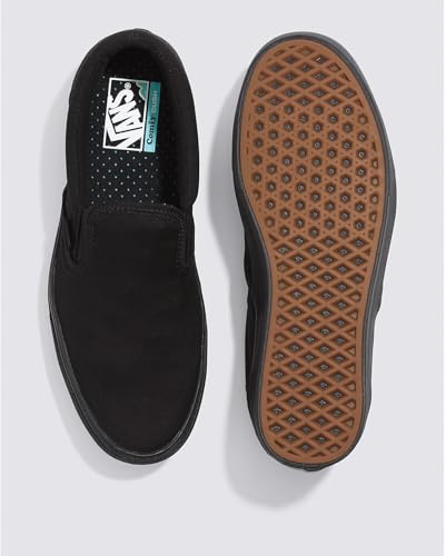 Vans ComfyCush Slip-On (Classic) Black/Black Men's 11.5, Women's 13