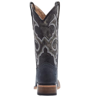 Corral Boots J7111 (Little Kid/Big Kid) Black 6 Big Kid M